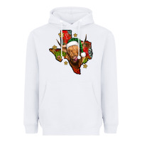 White christmas texas highland cow Heavyweight Hoodie - Jasminsmagicworld