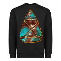 Black turquoise cowhide arrowhead Heavyweight Sweatshirt - Jasminsmagicworld