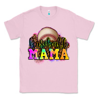 Bubblegum Pink baseball mama Classic Tee - OliviaCreatesArt