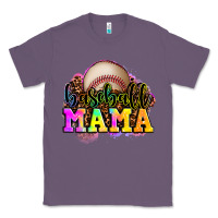 Lavender baseball mama Classic Tee - OliviaCreatesArt
