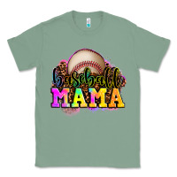 Sage baseball mama Classic Tee - OliviaCreatesArt