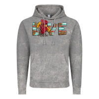 Cloud Rock love rooster head Vintage Hoodie - LillyAllenDesigns