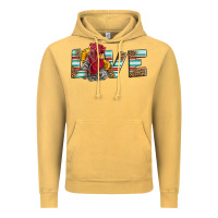 Vintage Mustard love rooster head Vintage Hoodie - LillyAllenDesigns