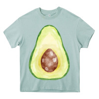 Arona half avocado fa element Heavy Core Tee - FaDigitalArtStudio