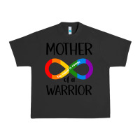 Pigment Black Mother Of Warrior Urban Heavy Tee - CowhideDigitalArt