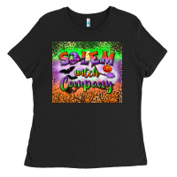 Black salem witch company tumbler Ladies Tee - BundleAndBundleShop