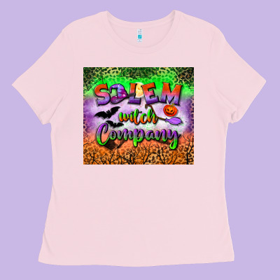 Salem Witch Company Tumbler Ladies Tee Designed By Bundleandbundleshop