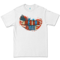 White American junkie 4th of july Premium Tee - FaDigitalArtStudio