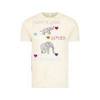 Vintage Arctic Just A Girl Who Loves Elephants Vintage Tee - Bettercallsaul