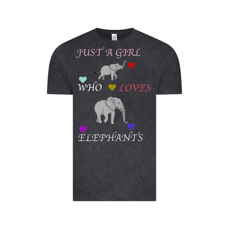 Just A Girl Who Loves Elephants Vintage Tee by Bettercallsaul | Teevron