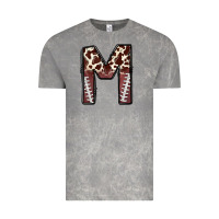 Cloud Rock name footballcow print letter m Vintage Tee - CowhideDigitalArt