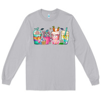 Moon Dust easter day coffee gnome Long Sleeve Tee - CowhideDigitalArt