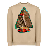 Howling Wolves Arrowhead Heavyweight Sweatshirt | Teevron