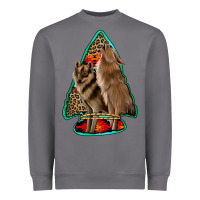Storm howling wolves arrowhead Heavyweight Sweatshirt - Jasminsmagicworld