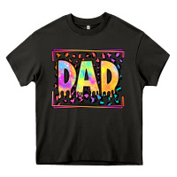 Asphalt lgbtq tie dye dad Heavy Core Tee - OliviaCreatesArt