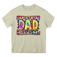 Mossy lgbtq tie dye dad Heavy Core Tee - OliviaCreatesArt
