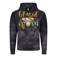 Cloud Black Western Blessed Mom Baby Calf Vintage Hoodie - LillyAllenDesigns