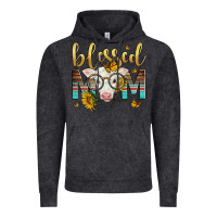 Vintage Black Western Blessed Mom Baby Calf Vintage Hoodie - LillyAllenDesigns