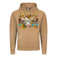 Western Blessed Mom Baby Calf Vintage Hoodie | Teevron