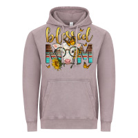 Vintage Zinc Western Blessed Mom Baby Calf Vintage Hoodie - LillyAllenDesigns