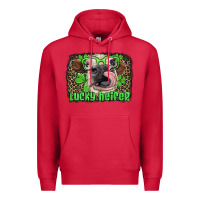 Cardinal lucky heifer with glasses st patricks Premium Hoodie - Artiststas