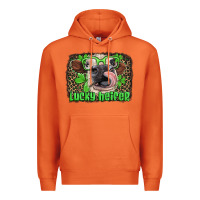 Carrot lucky heifer with glasses st patricks Premium Hoodie - Artiststas