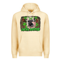 Pina Colada lucky heifer with glasses st patricks Premium Hoodie - Artiststas