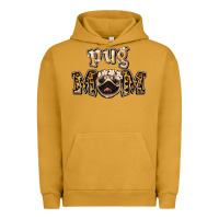 Pigment Peanut Butter Pug Mom Urban Hoodie - Jasminsmagicworld