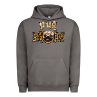 Pigment Tornado Pug Mom Urban Hoodie - Jasminsmagicworld