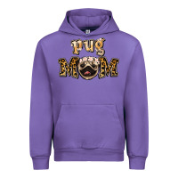 Tulip Pug Mom Urban Hoodie - Jasminsmagicworld