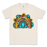 Natural western gemstones sunflowers rainbow Classic Tee - OliviaCreatesArt
