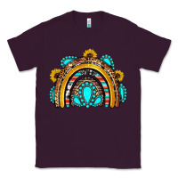 Plum western gemstones sunflowers rainbow Classic Tee - OliviaCreatesArt