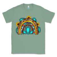 Sage western gemstones sunflowers rainbow Classic Tee - OliviaCreatesArt
