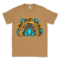 Toasted Coconut western gemstones sunflowers rainbow Classic Tee - OliviaCreatesArt