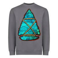 Storm turquoise arrowhead Heavyweight Sweatshirt - Jasminsmagicworld