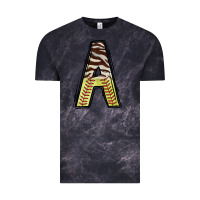 Cloud Black softball alphabet a Vintage Tee - CowhideDigitalArt