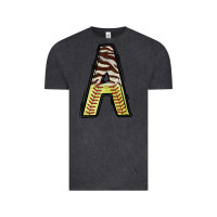 Vintage Black softball alphabet a Vintage Tee - CowhideDigitalArt