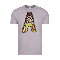 Vintage Zinc softball alphabet a Vintage Tee - CowhideDigitalArt