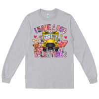 Moon Dust i have a bus full of valentines Long Sleeve Tee - CowhideDigitalArt