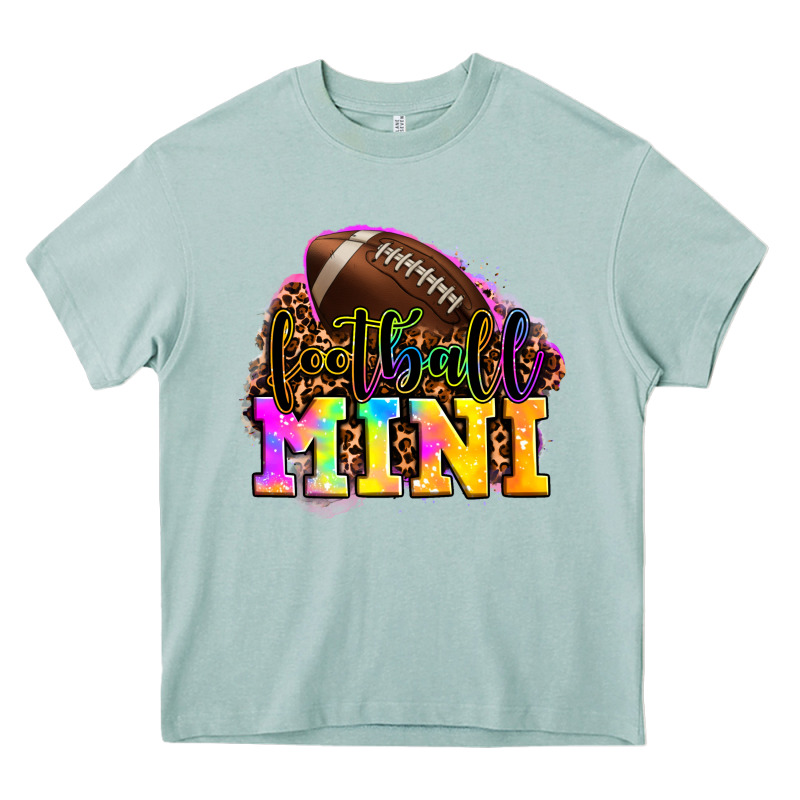 Football Mini Heavy Core Tee by OliviaCreatesArt | Teevron