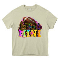 Mossy football mini Heavy Core Tee - OliviaCreatesArt