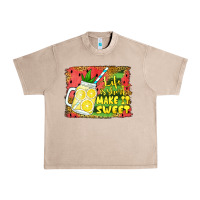 French Oak life is short make it sweet Urban Heavy Tee - Jasminsmagicworld