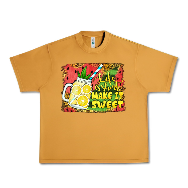 Life Is Short Make It Sweet Urban Heavy Tee by Jasminsmagicworld | Teevron