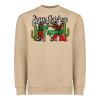 Merry Christmas Tx Texas Heavyweight Sweatshirt | Teevron