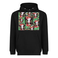 Black baby cow floral aztec tumbler Heavyweight Hoodie - Jasminsmagicworld