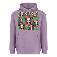 Lavender baby cow floral aztec tumbler Heavyweight Hoodie - Jasminsmagicworld