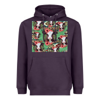 Plum baby cow floral aztec tumbler Heavyweight Hoodie - Jasminsmagicworld