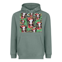 Sage baby cow floral aztec tumbler Heavyweight Hoodie - Jasminsmagicworld