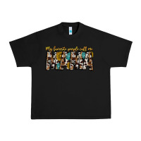 Black my favorite peoplle call me mama Urban Heavy Tee - CowhideDigitalArt