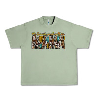 Oil Green my favorite peoplle call me mama Urban Heavy Tee - CowhideDigitalArt